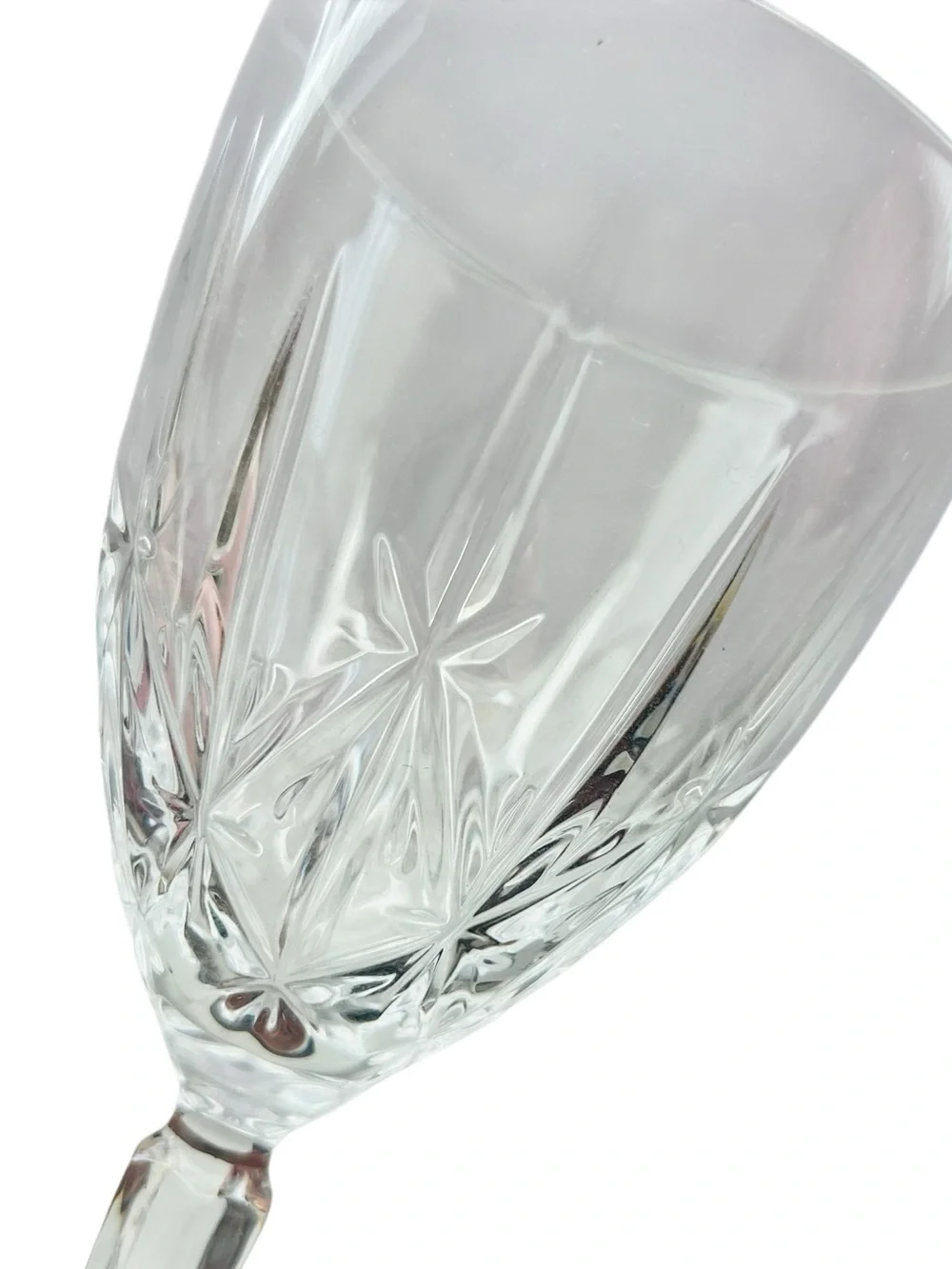 Waterford Crystal Marquis Sparkle Water Goblets Elegant Clear Etch Cut Set of 2